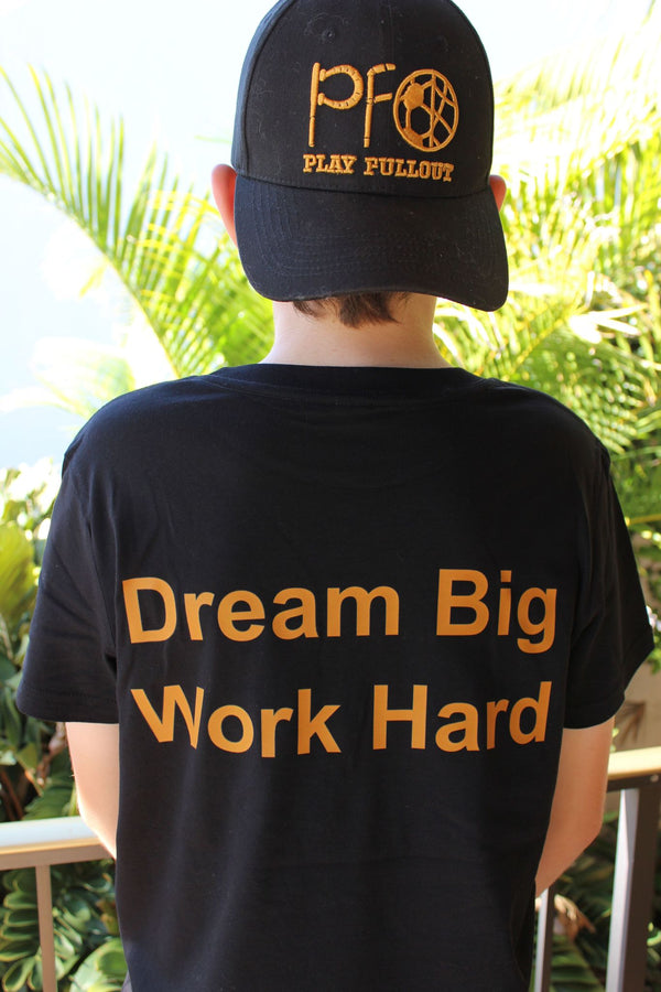 Youth T-shirt - Dream Big Work Hard